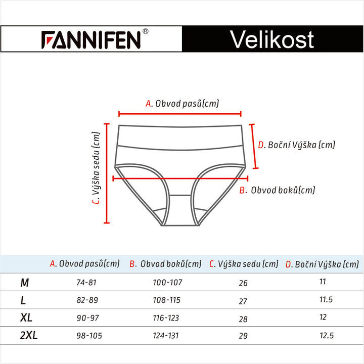 Women's panties SWAN YW4186 - 3 pieces in a pack