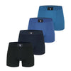 Herren-Boxershorts aus Bambus, Modell M6798AL, 4 Stück pro Packung