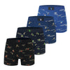Men's Cotton boxer football G5217AL - 4pcs in a pack