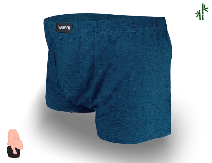 Men's loose elastic waistband soft breathable boxer shorts FM603, 4 pieces per pack