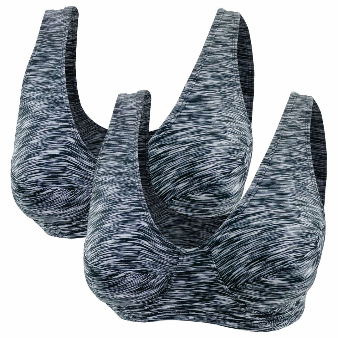 Bra without padding and underwire FAN-159 2pcs