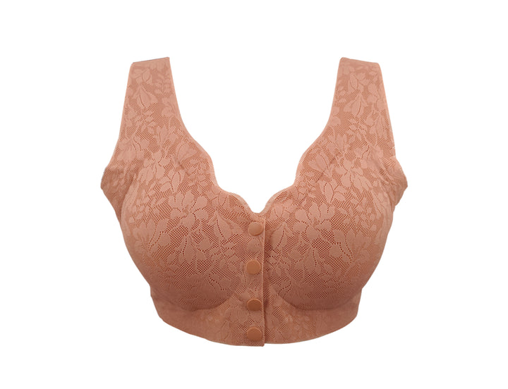 Seamless bra with front closure GREE-9522Z