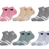 Damen-Knöchelsocken aus atmungsaktiver Baumwolle IW5621, 6 Paar