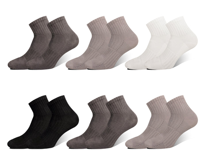 Men's bamboo ankle socks MX3330B 6 pairs