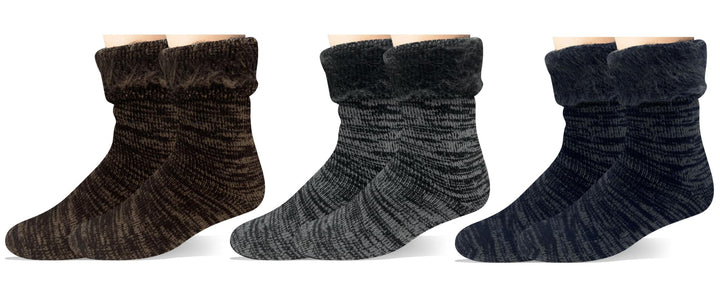 Men's wool thermal socks ALPACA ZCMW9141 3 pairs