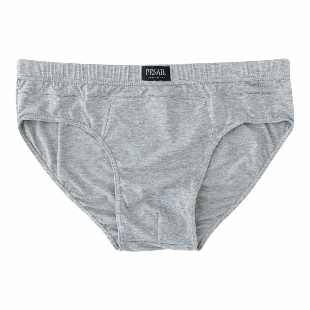 Men's plain briefs T6002 - 4pcs in a pack