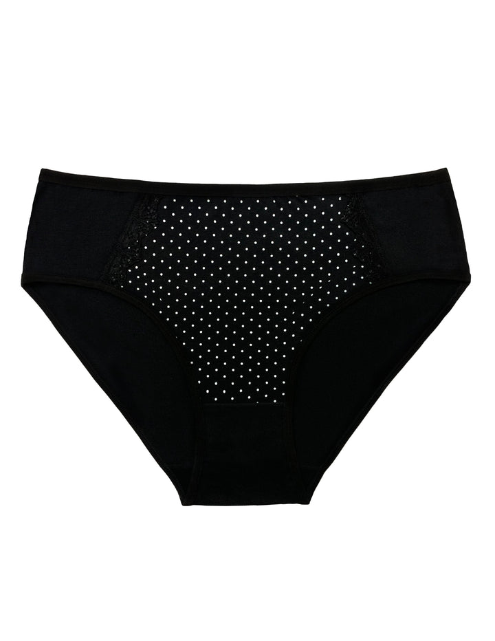 Women's 3XL-5XL panties YW4183A - 3 pcs in a pack