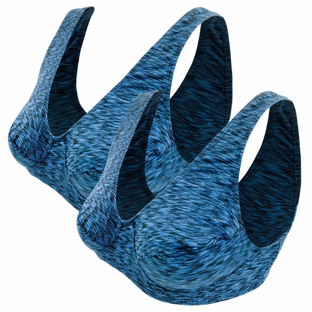 Bra without padding and underwire FAN-159 2pcs