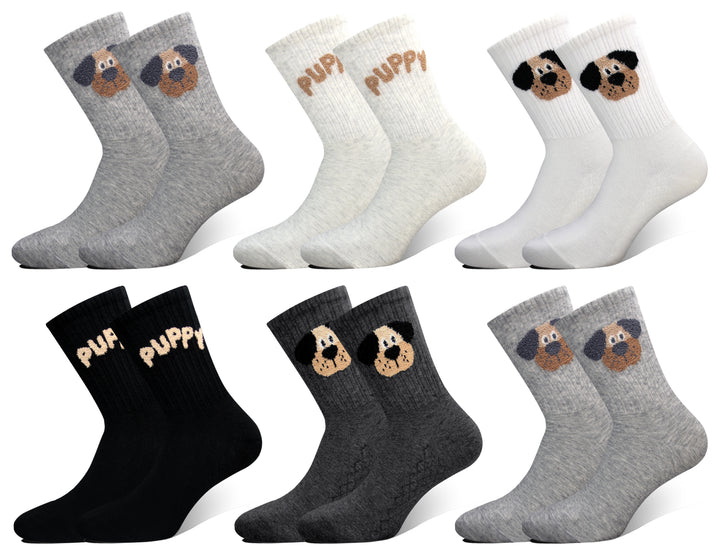 Women's ALPACA thermal socks PUPPY MX653 6 pairs