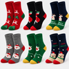 Women's Christmas Wool-Blend thermal socks SD17-6 pairs