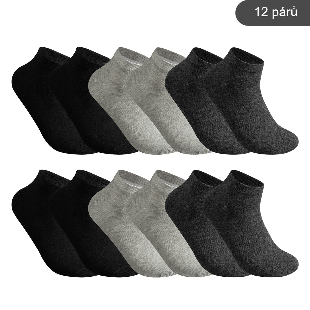 Women's ankle socks PE-CW349 12 pairs