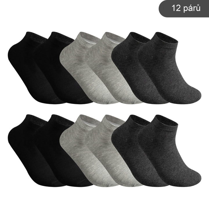 Women's ankle socks PE-CW349 12 pairs
