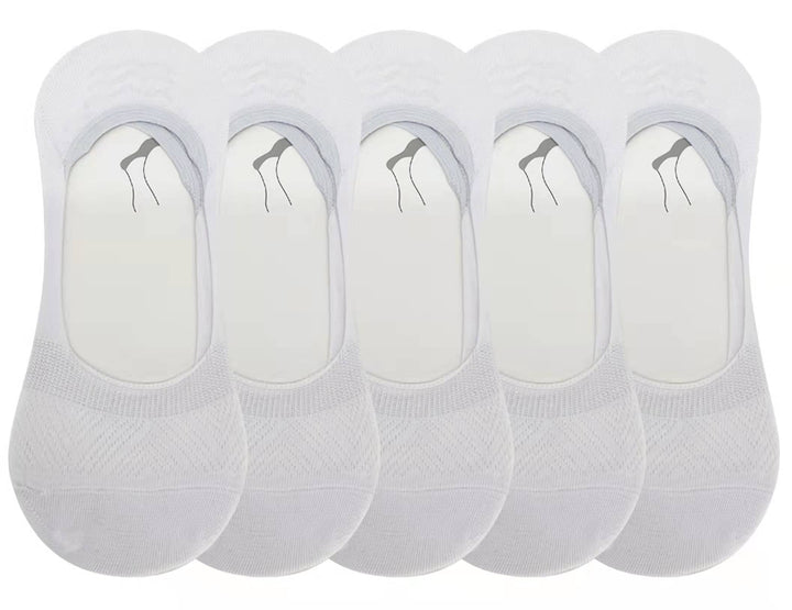 Women's invisible bamboo socks ZU01A 5 pairs