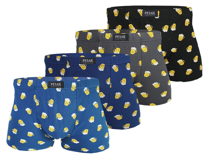 Men's boxers BEER G577A - 4 pcs in a pack
