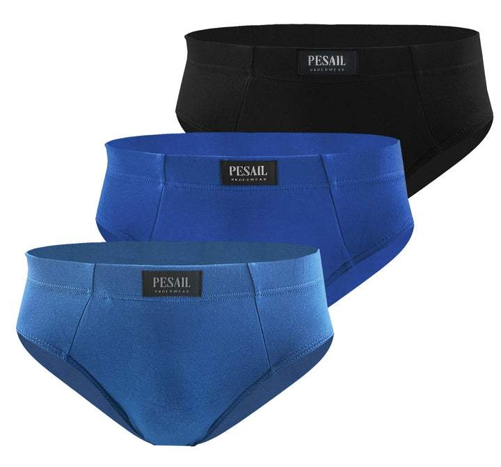 Set of Men's Bamboo Briefs M80011 3pcs in a pack