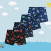 Boxershorts für Jungen, Shark ZQ5210, 4er-Pack
