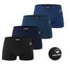 Herren Baumwollboxershorts G585, 4 Stück im Packung
