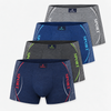 Men’s Cotton Stretch Sport Boxer Briefs G5242 - 4pcs in a pack