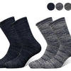 Thermosocken für Herren, leichte Bambus-Wintersportsocken, atmungsaktiv, SSM47, 4 Paar