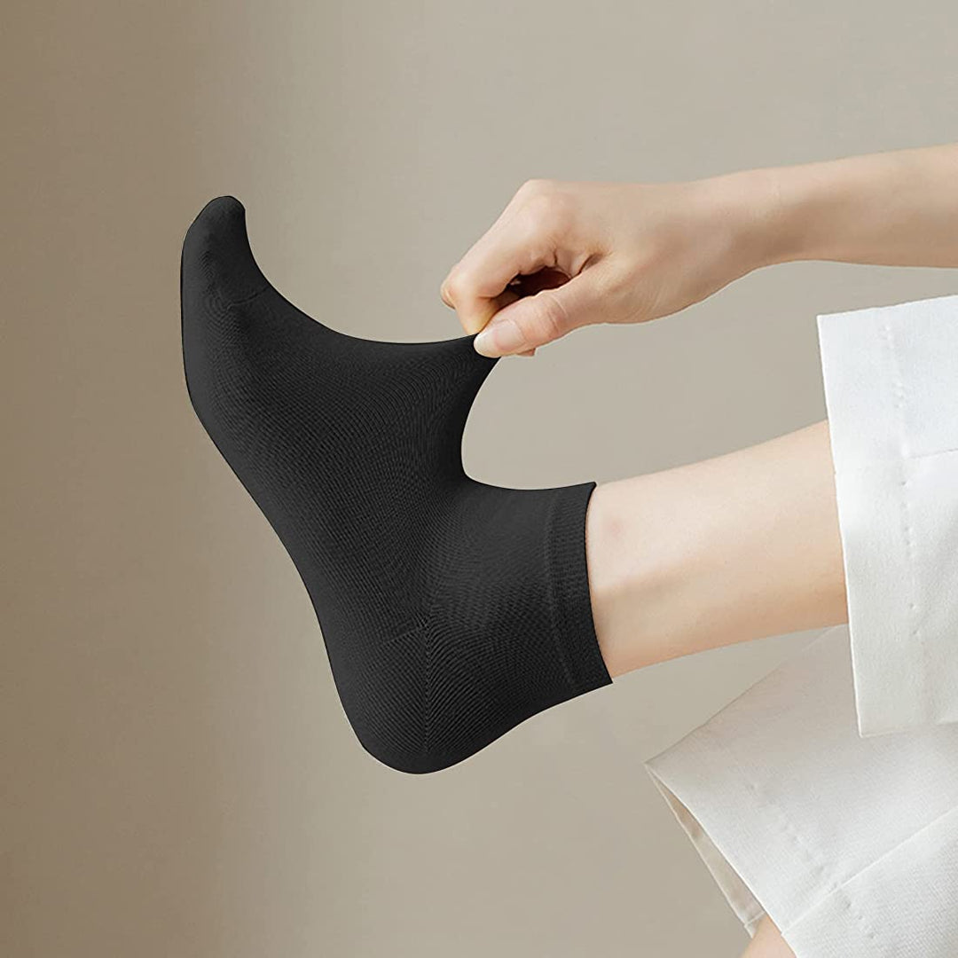 Women's bamboo ankle socks xw2601 6 pairs