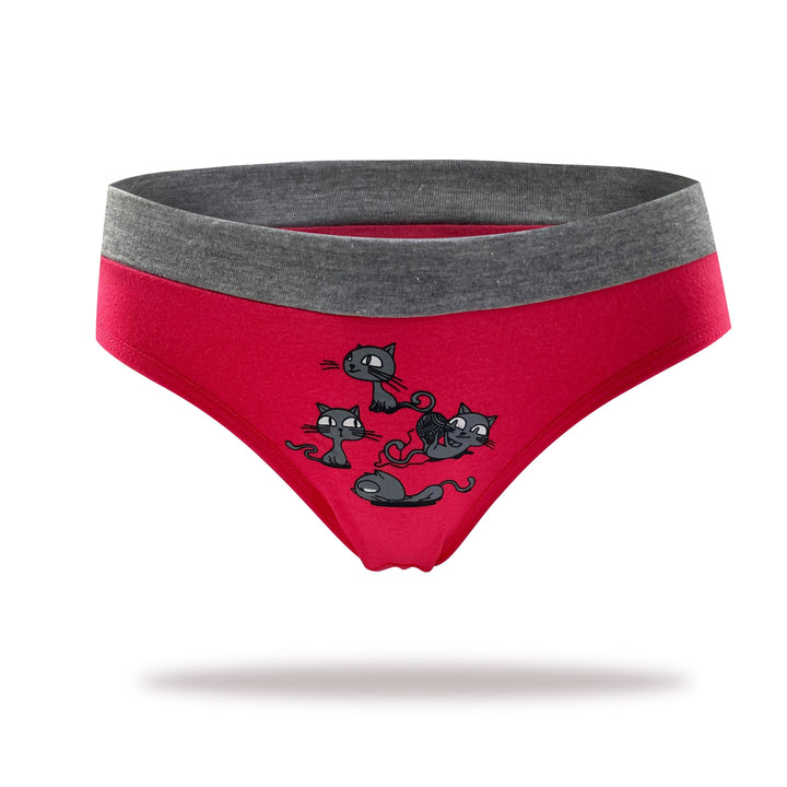 Women's classic panties CATS YW4027 3pcs