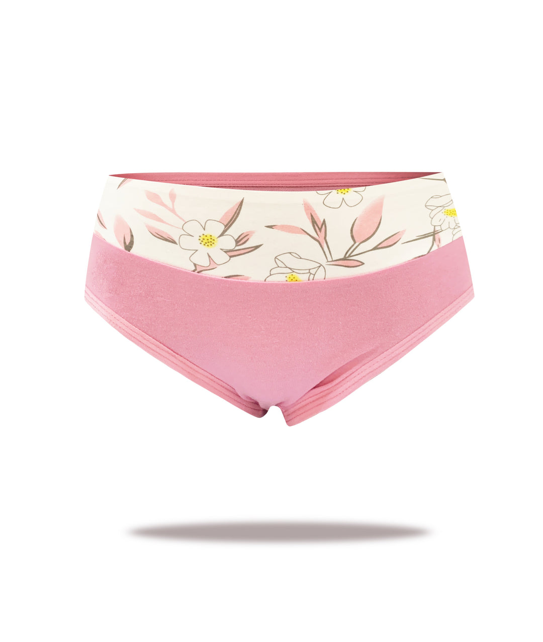 Women's cotton panties FLOWERS YW4126 -3 pcs per pack
