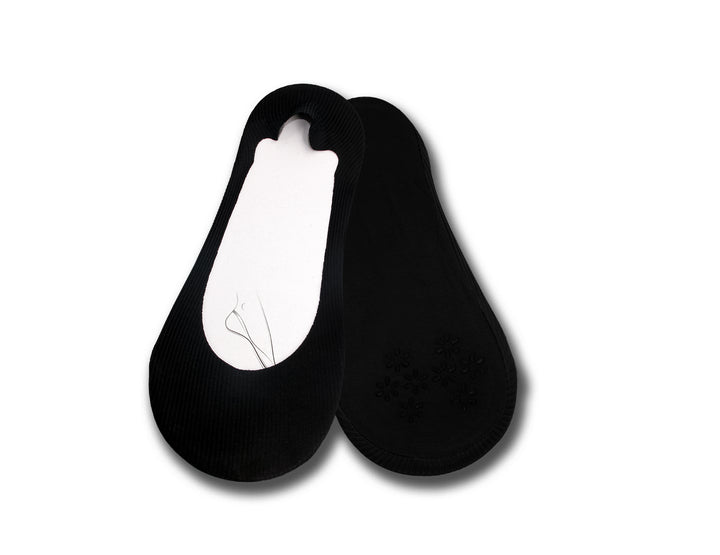 Women No Show Low Socks Non Slip Flat Boat Line WS918B 5 pairs