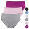 Women's high waist panties DOTS PE1001 - 3 pieces in a pack
