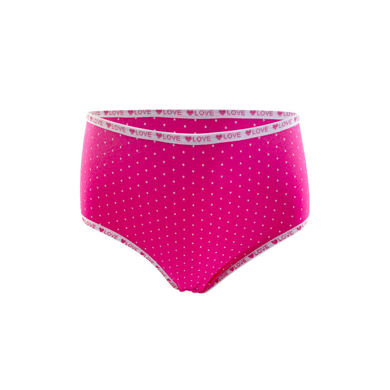 Classic high-waisted panties YW4044 - 3 pieces in a pack