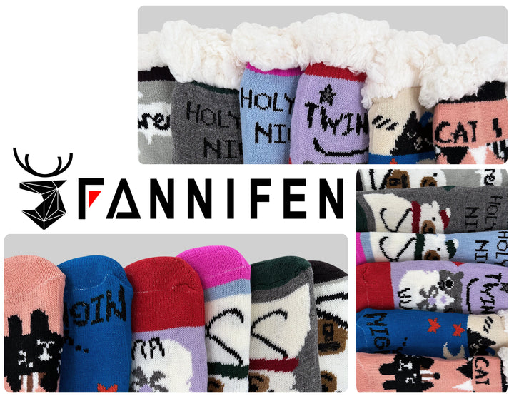 Children's thermal socks ANIMALS CW203 2 pairs