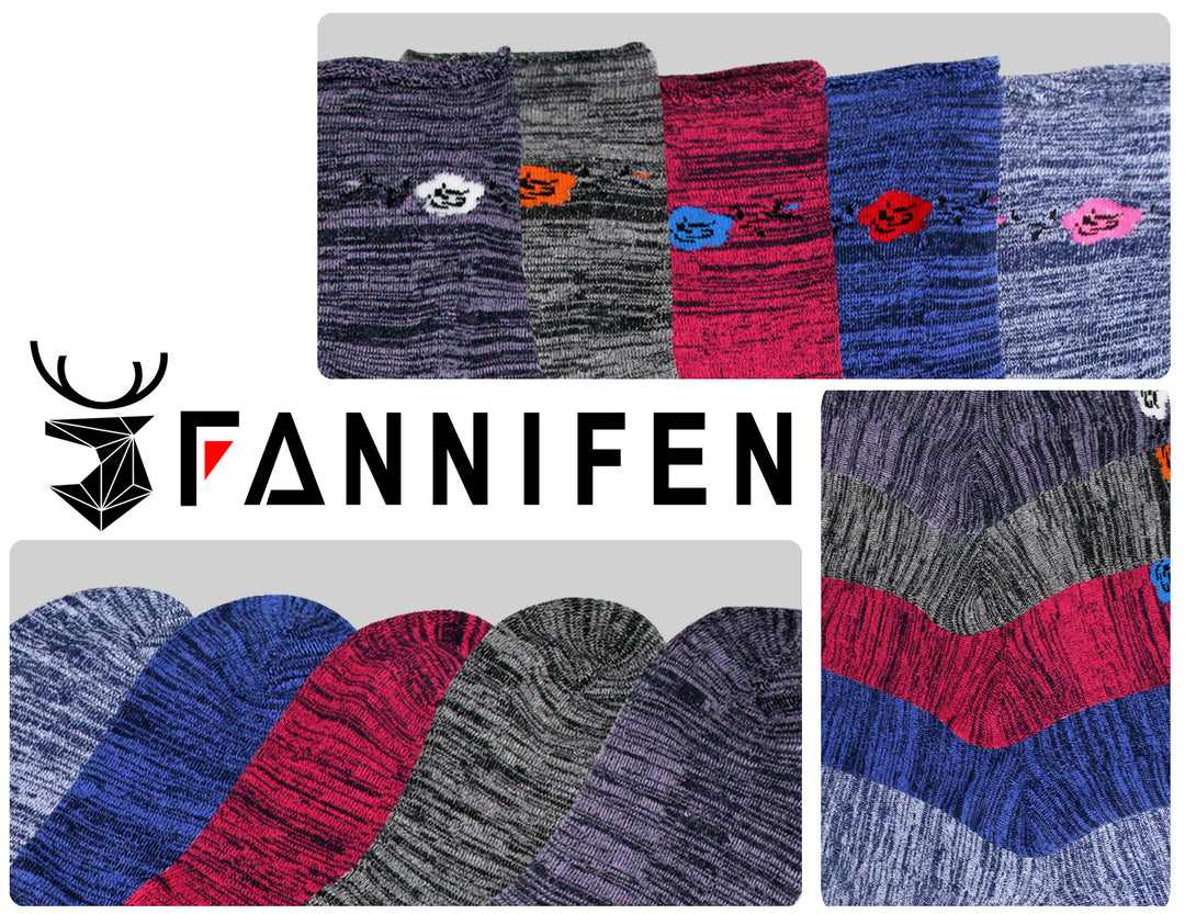 Women's thermal high cut winter cotton sport light flexible socks ROSE SSW066 4 pairs