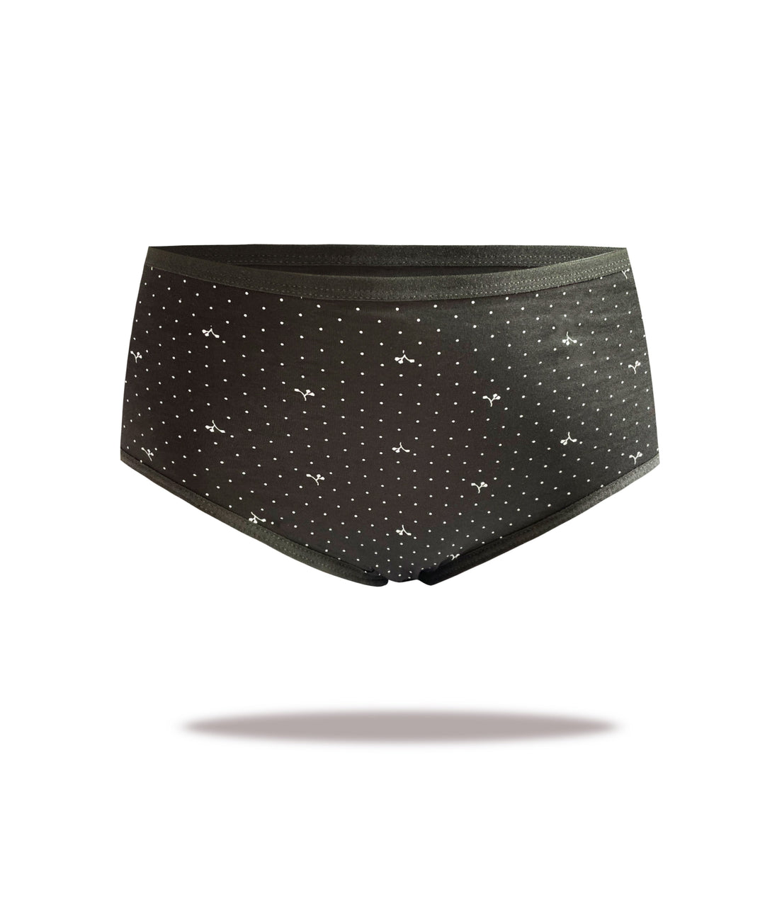 Women's high-waisted panties YW4142 - 3 pieces in a pack