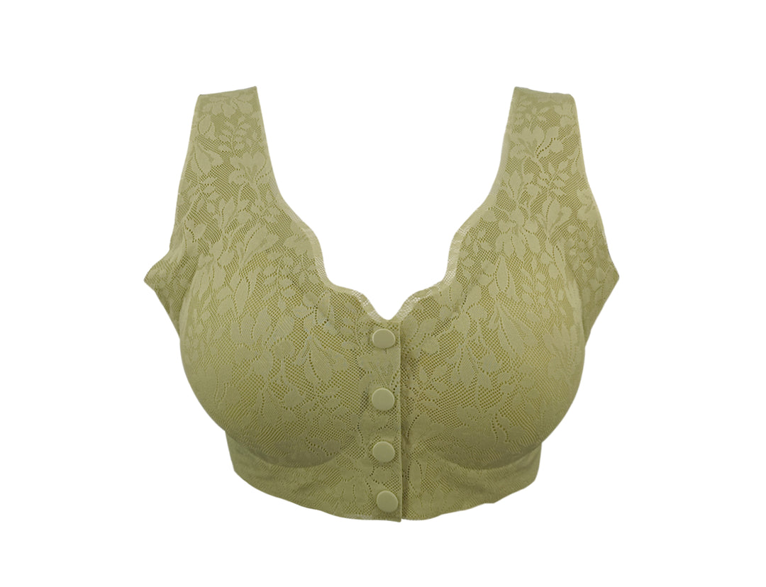 Seamless bra with front closure GREE-9522Z