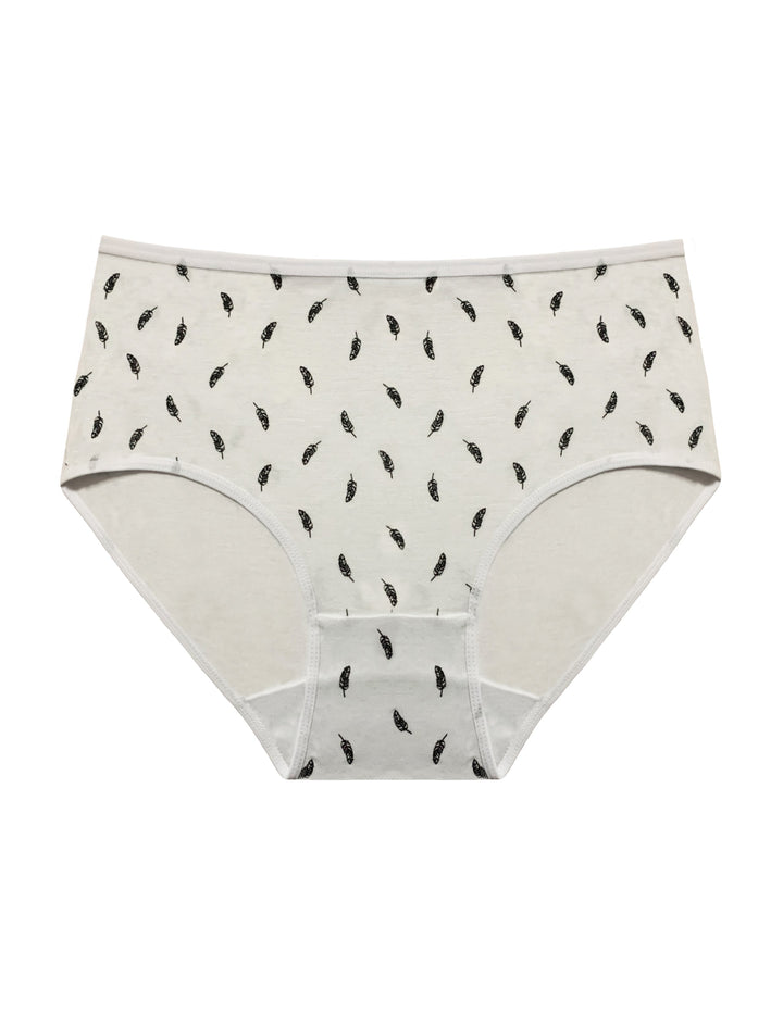 Women's high-waisted panties RM0031 - 3 pcs in a pack
