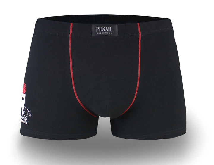 TEEN sports classic flexible cotton boxer shorts U5152 - 4 pieces per pack