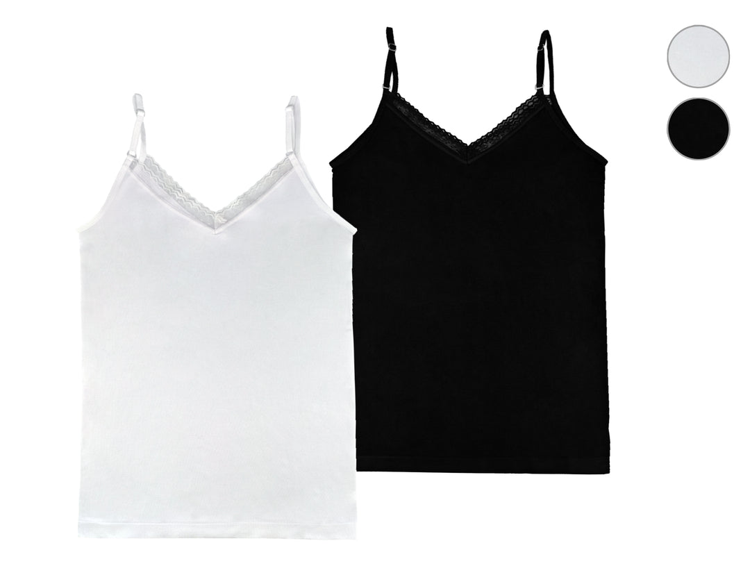 Women's classic everyday solid color tank top 6667