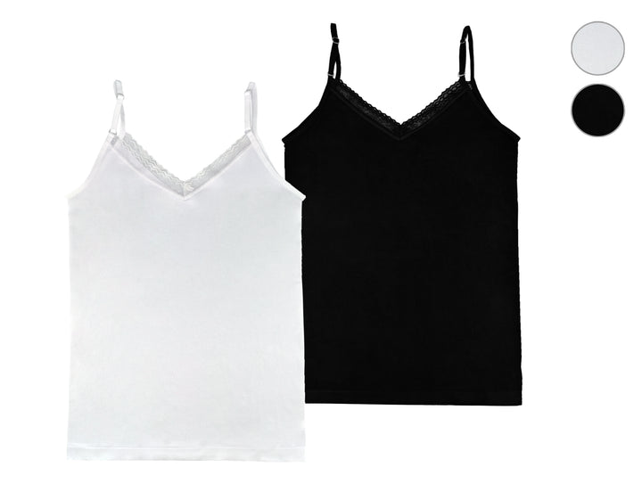 Women's classic everyday solid color tank top 6667