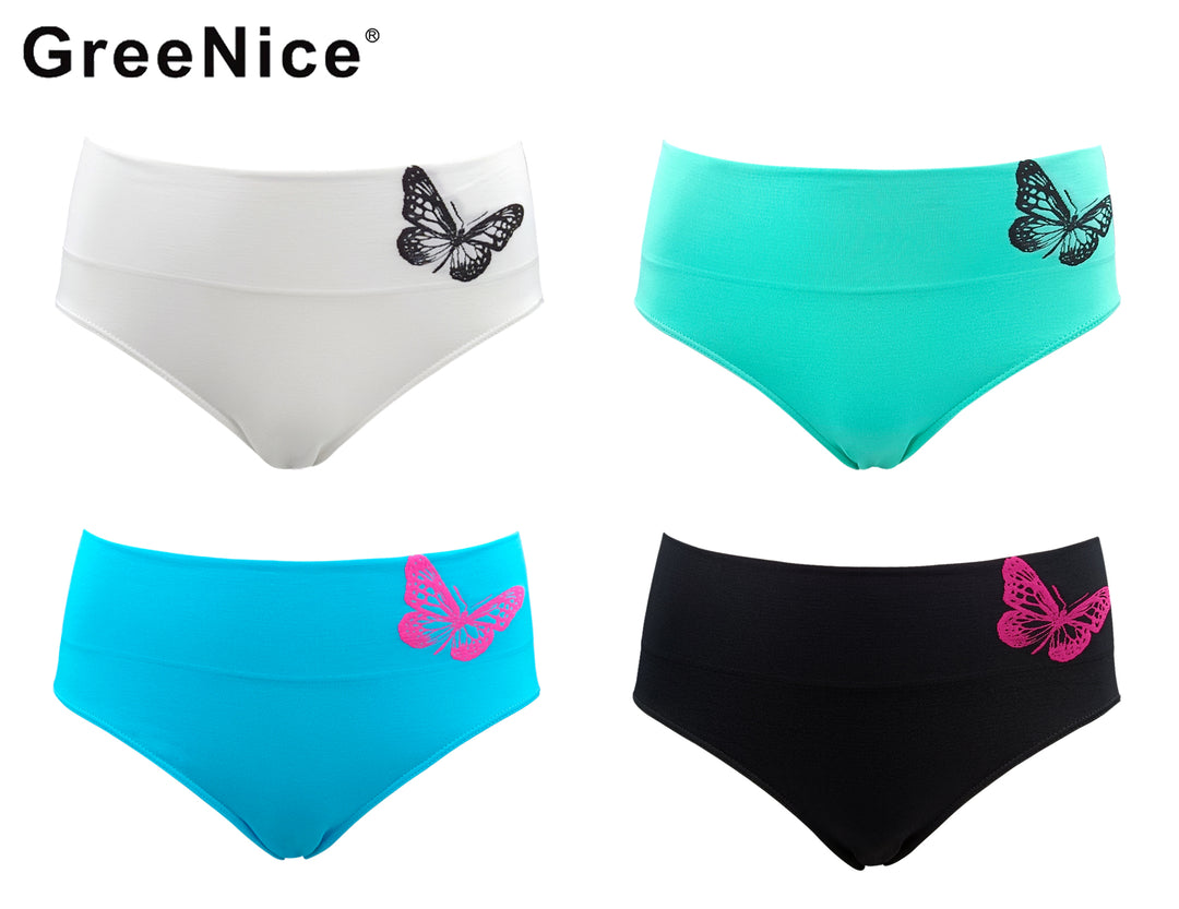 Seamless panties MOTÝL GREE-6796 - 3 pieces per pack