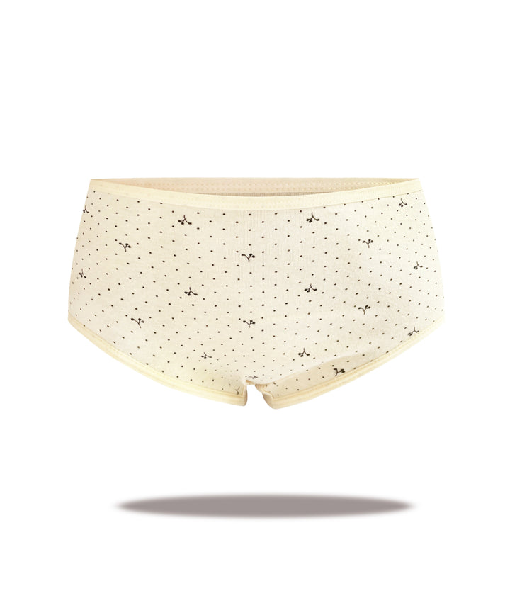 Women's high-waisted panties YW4142 - 3 pieces in a pack