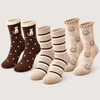 Women's Thermal Wool Socks with Catty design NZP3092 - 3 pairs