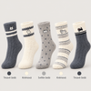 Damen-Thermowollsocken mit Katzenmotiv TNB3080 - 3 Paar
