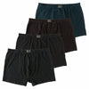Men's classic lounge stretch loose boxer shorts PE-337+1 4 pieces per pack