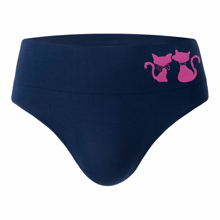 High waisted seamless panties GREE-6312 -3pcs in a package