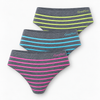GreeNic nahtlose Damen-Slips GREE-6400 - 3 Stück pro Packung