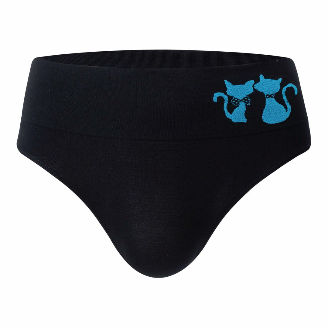 High waisted seamless panties GREE-6312 -3pcs in a package