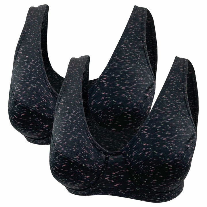 Bra without padding and underwire FAN-159 2pcs