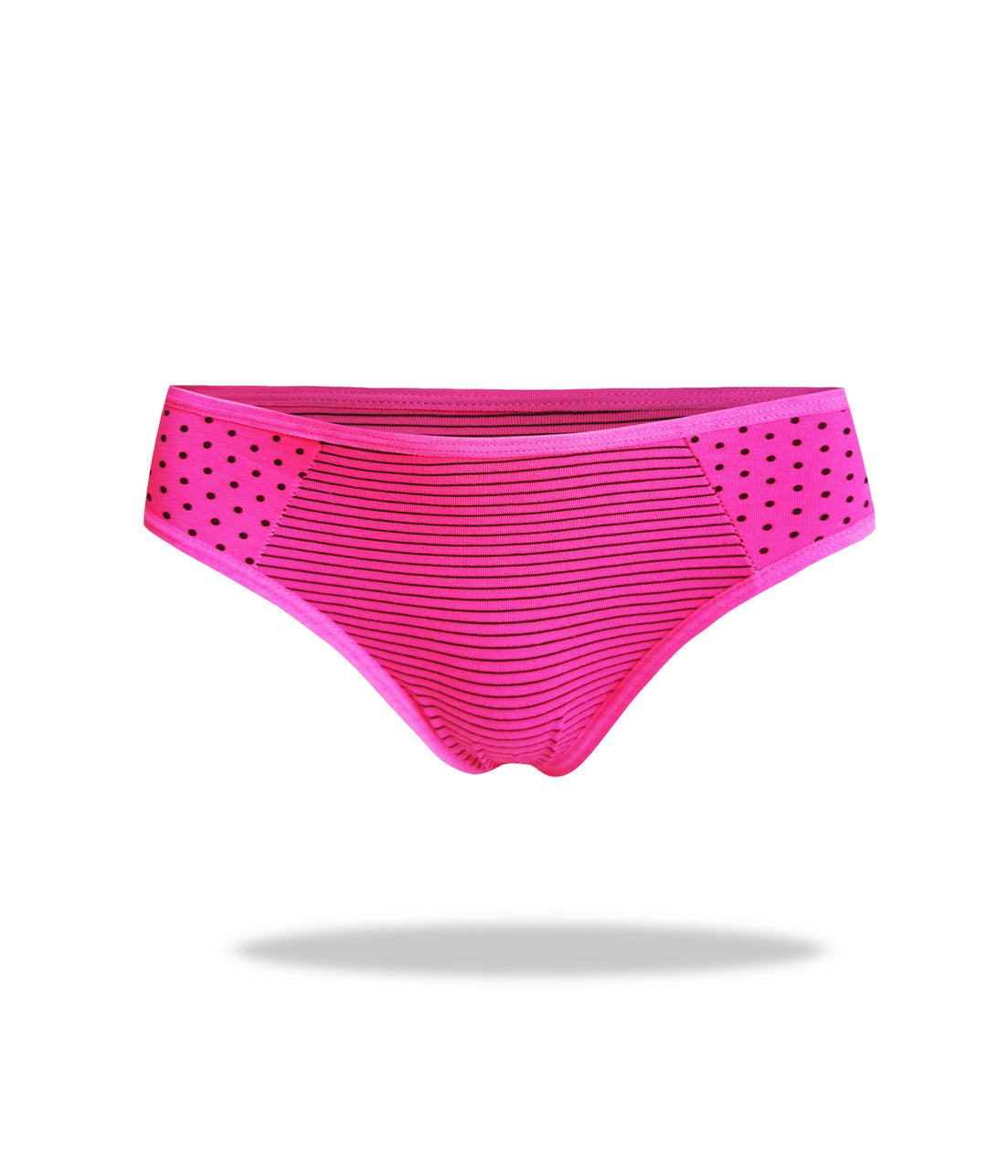 Women's thong STRIPES & DOTS YW4123 3pcs