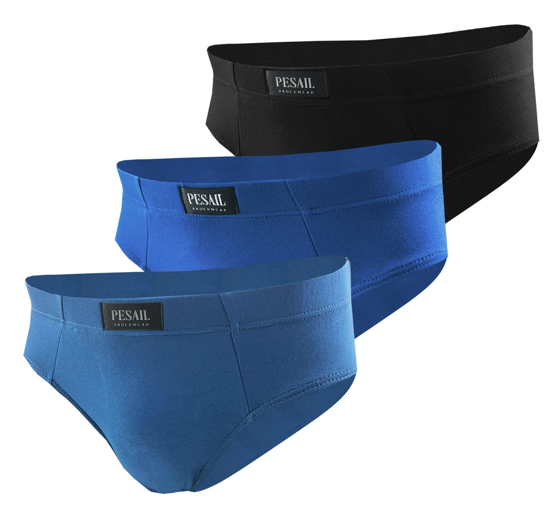 Set of Men's Bamboo Briefs M80011 3pcs in a pack