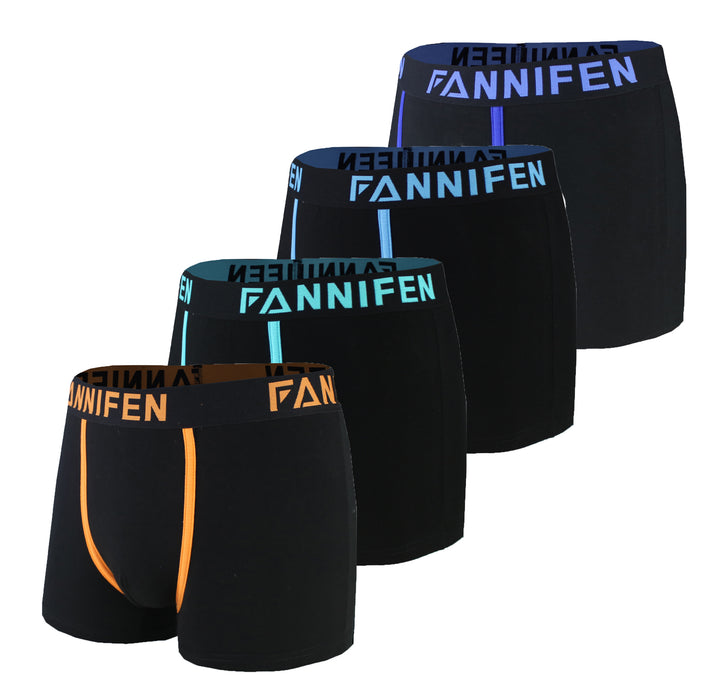 TEEN sports soft boxer shorts U5153 - 4 pieces per pack