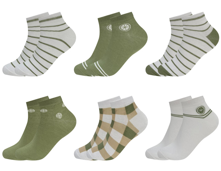 Women's ankle socks CW412 6 pairs